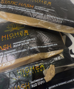 Doja x Higher Vibrations Static Hash | California Hash Supply